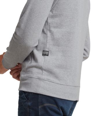 Men's Distressed Originals Regular-Fit Logo Print Fleece Hoodie