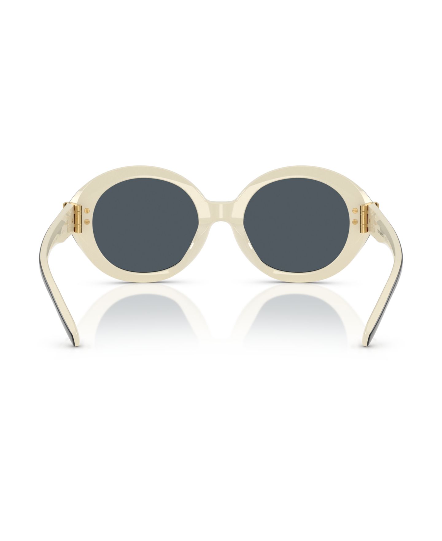 Женские солнцезащитные очки Tory Burch Sunglasses TY7210U, цвет: Чёрный / Слоновая кость — фото 3