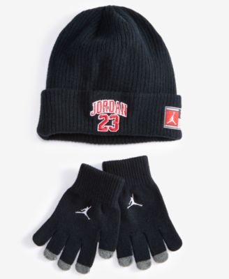 Big Kids 23 Jersey Beanie Set