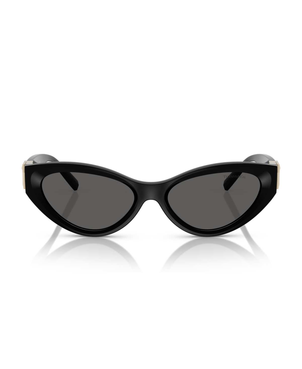 Tiffany & Co . Cat-eye Sunglasses With Black Frame In Black