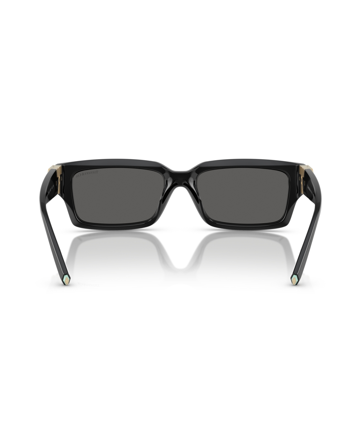 Tiffany & Co Womens Brown Tf4226u Rectangle-frame Tortoiseshell Acetate Sunglasses In Havana