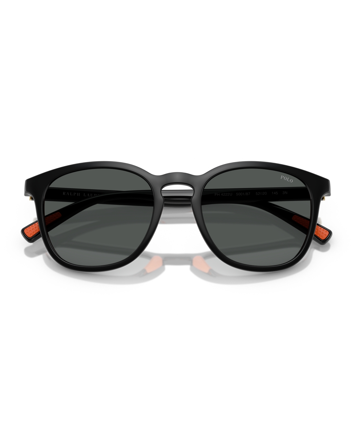 Polo Ralph Lauren Men's Sunglasses Ph4222u In Shiny Transparent Gray