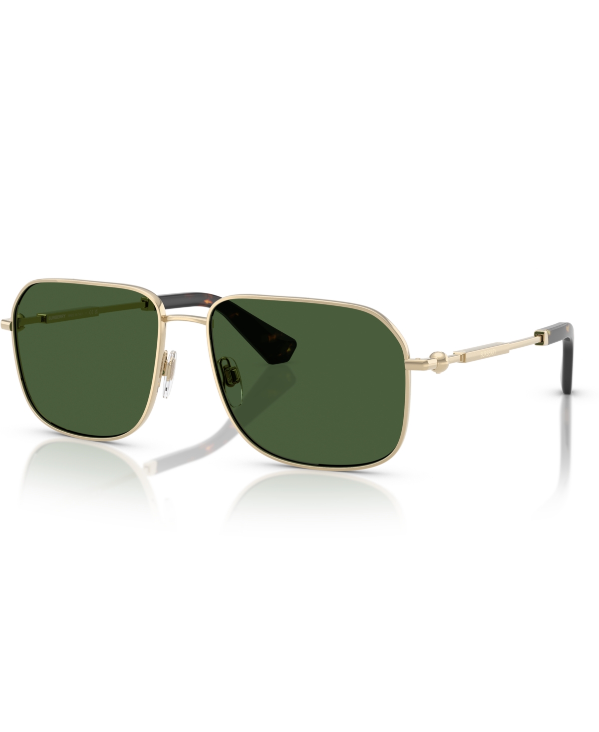 Burberry Man Sunglass Be3159 In Light Gold