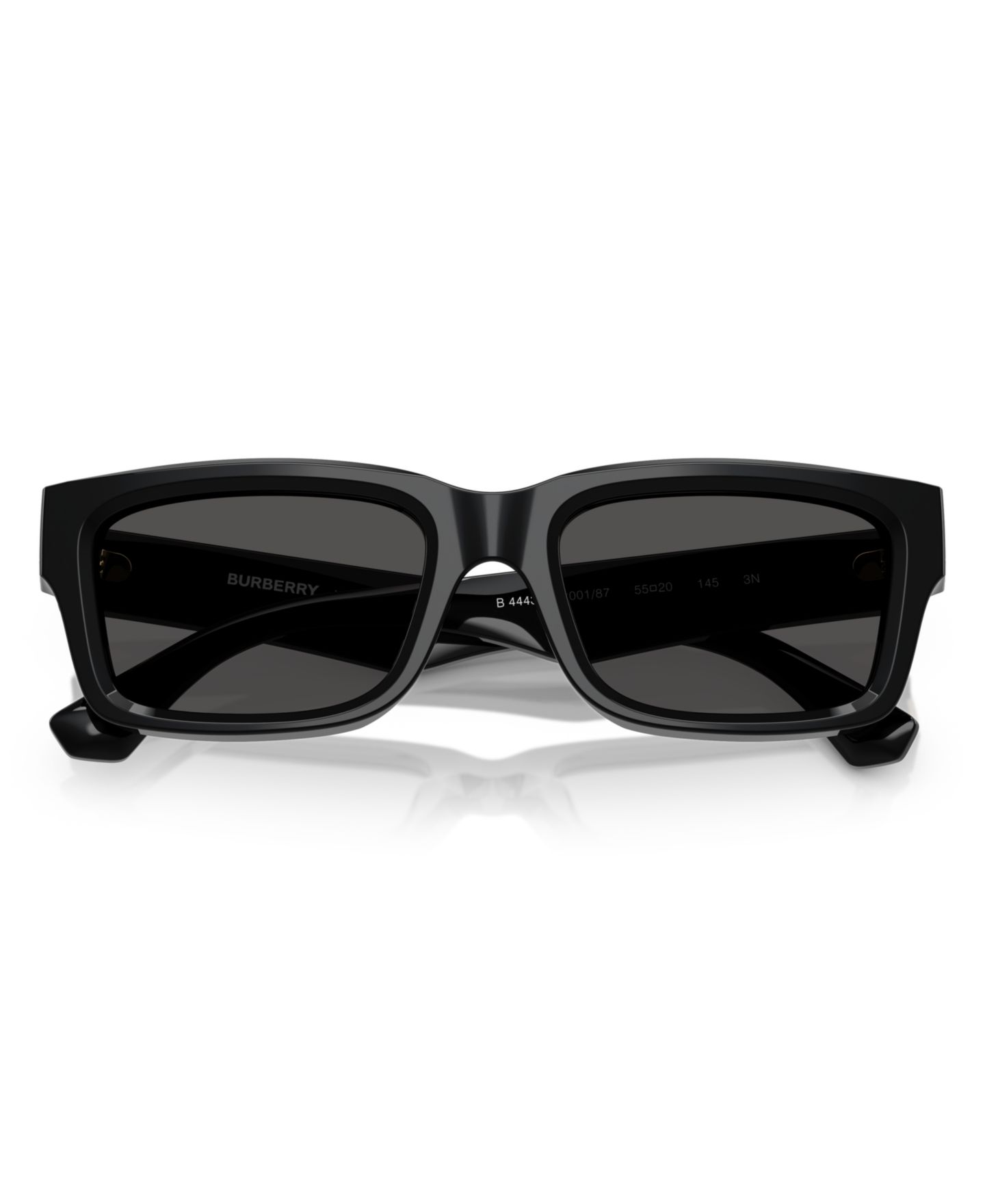 Женские солнцезащитные очки Burberry Sunglasses BE4443, цвет: Чёрный — фото 5