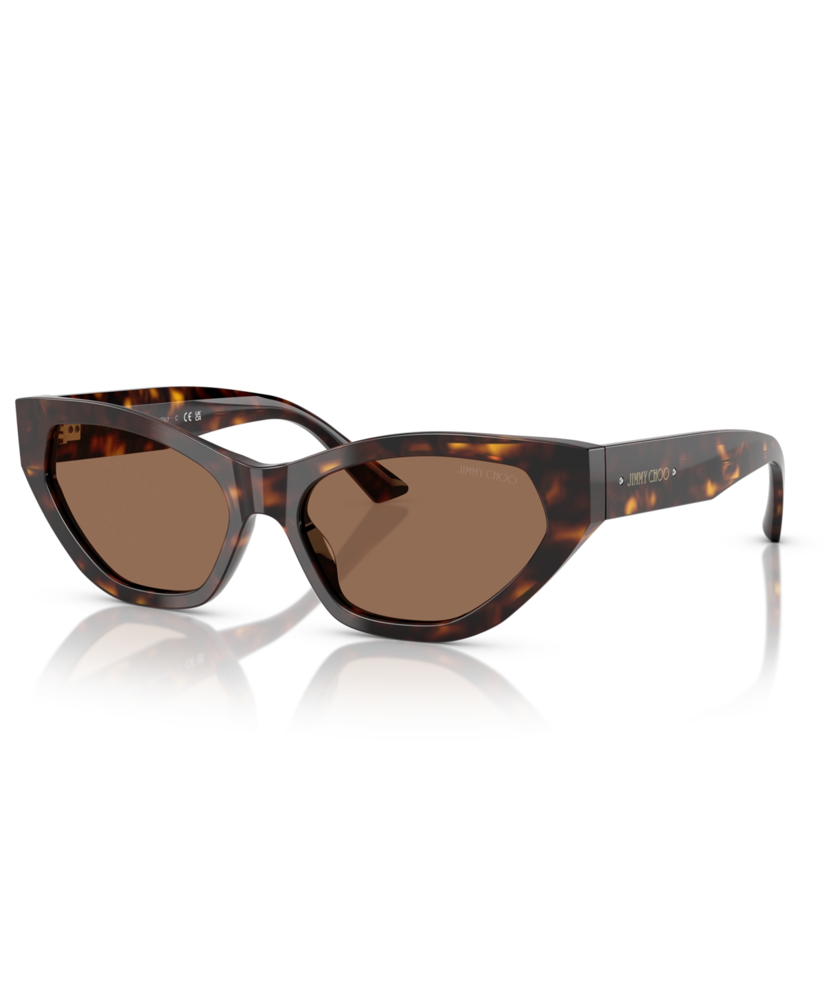 Jimmy Choo Acetate Jc5022b Sunglasses In Havana