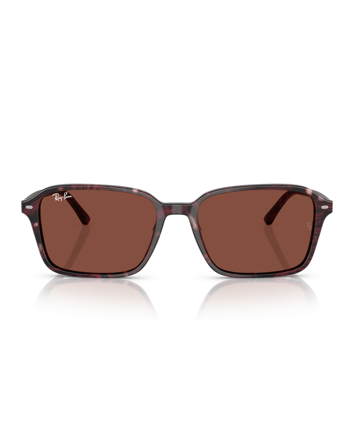 Ray Ban Unisex Round Raimond Sunglasses, Rb2231f In Transparent Fantasy Blue,gray