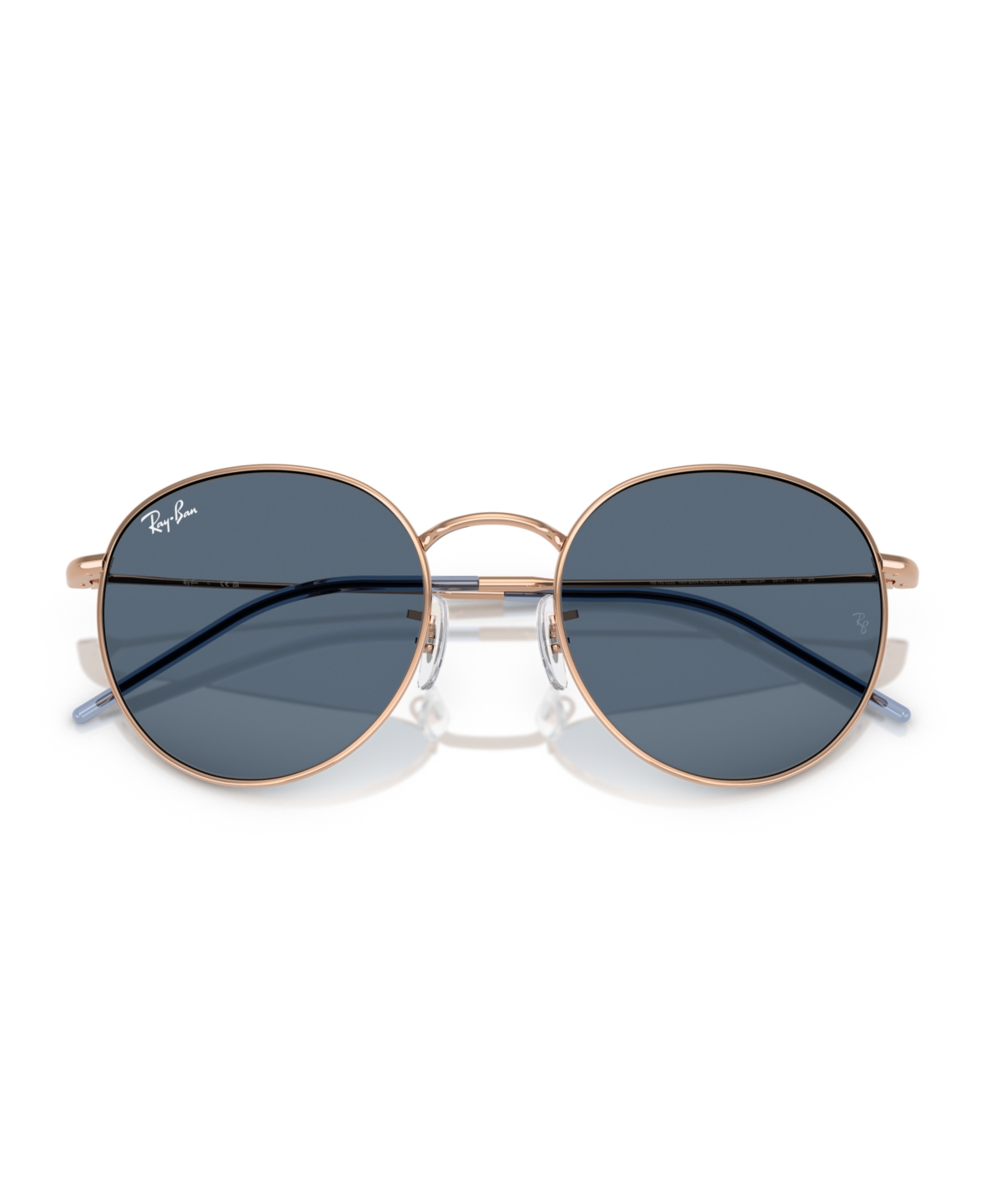 Ray Ban Unisex Round Reverse Sunglasses, Rbr0103s In Rosegold