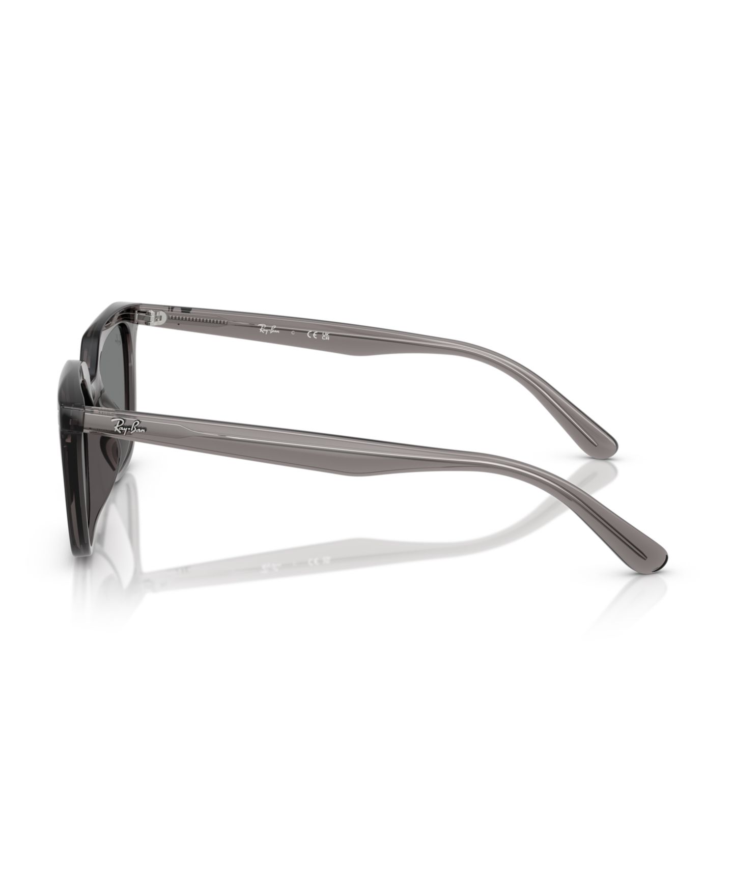 Солнцезащитные очки Ray-Ban Unisex Round Sunglasses, RB4439D, цвет: Чёрный — фото 8