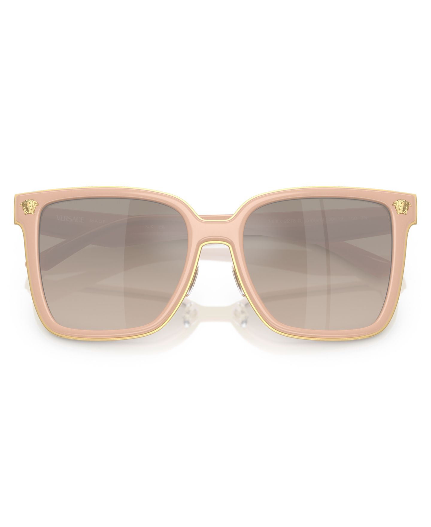 Женские солнцезащитные очки Versace Sunglasses VE2278D, цвет: Чёрный — фото 7