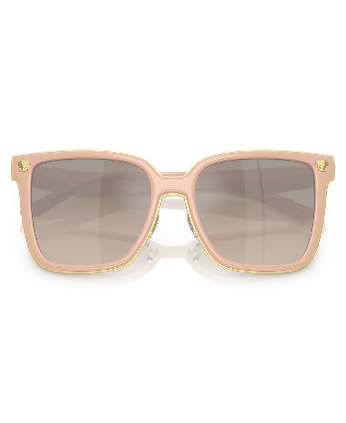 Versace Woman Sunglass Ve2278d In Nude
