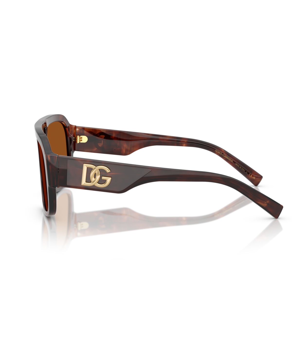 Dolce & Gabbana Dolce&gabbana Man Sunglass Dg4403 In Dark Red Brown