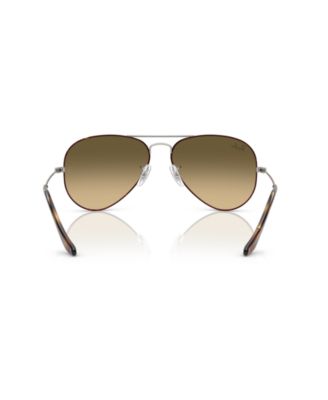 Unisex Sunglasses, Aviator Large Metal RB3025