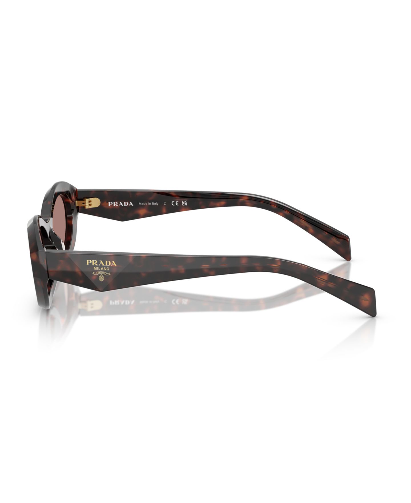 Женские солнцезащитные очки Prada Sunglasses PR 26ZS, цвет: Черепаховый — фото 3