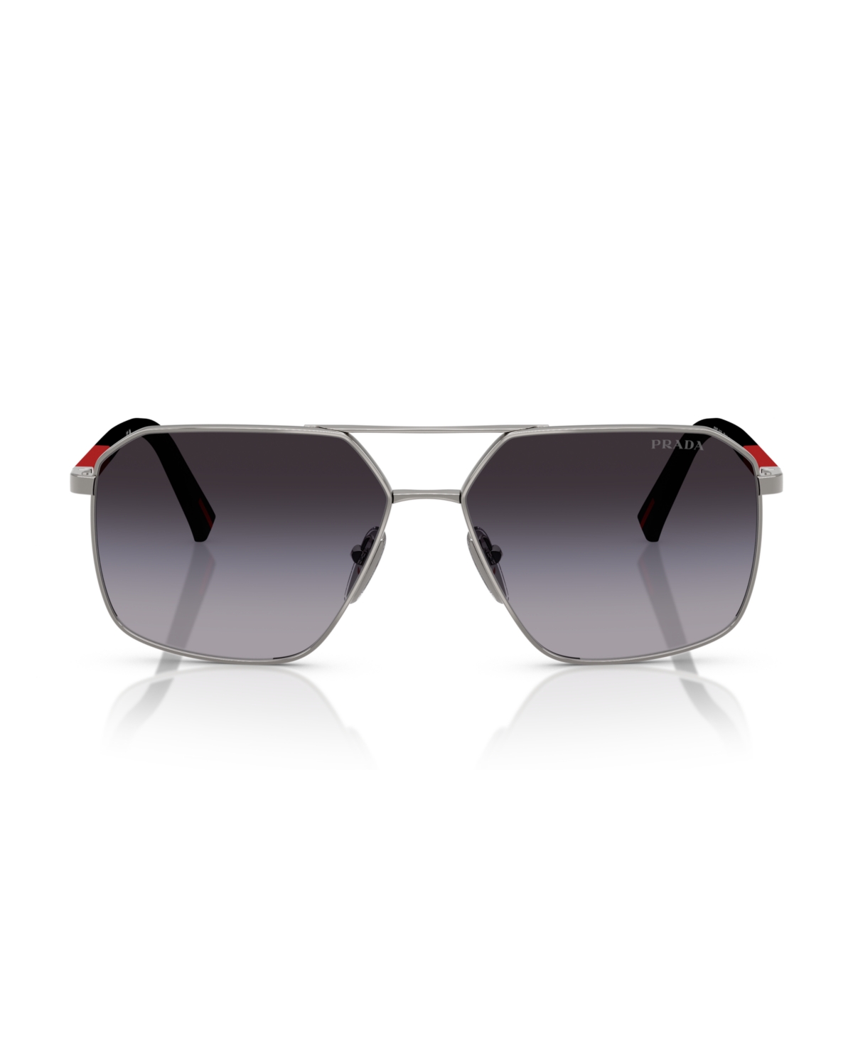 Prada Linea Rossa Man Sunglass Ps A50s In Gray