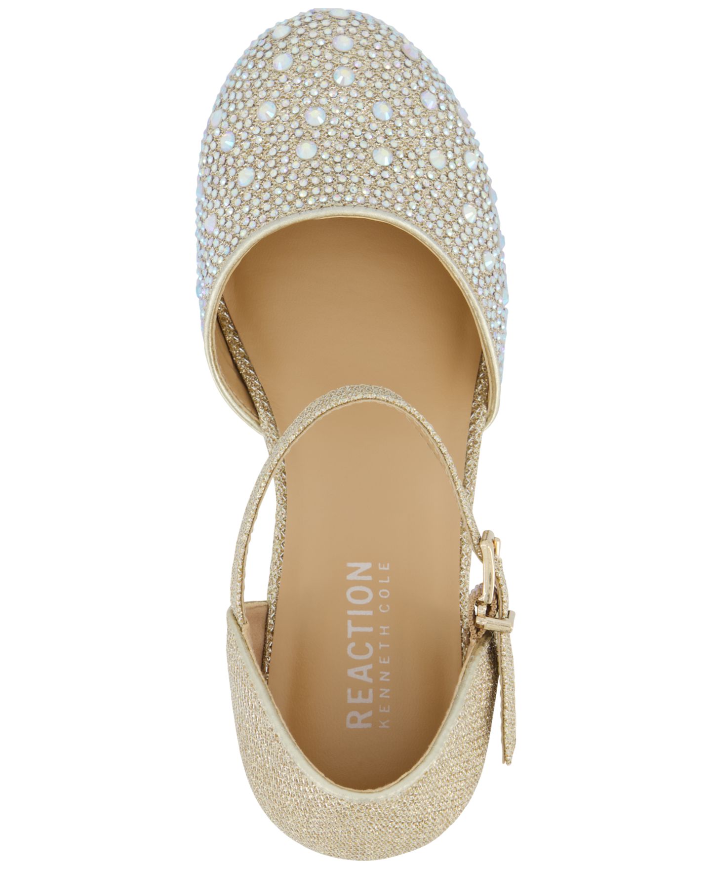 Туфли Kenneth Cole New York Round-Toe Shoe для девочек, цвет: Мягкий золотой — фото 5