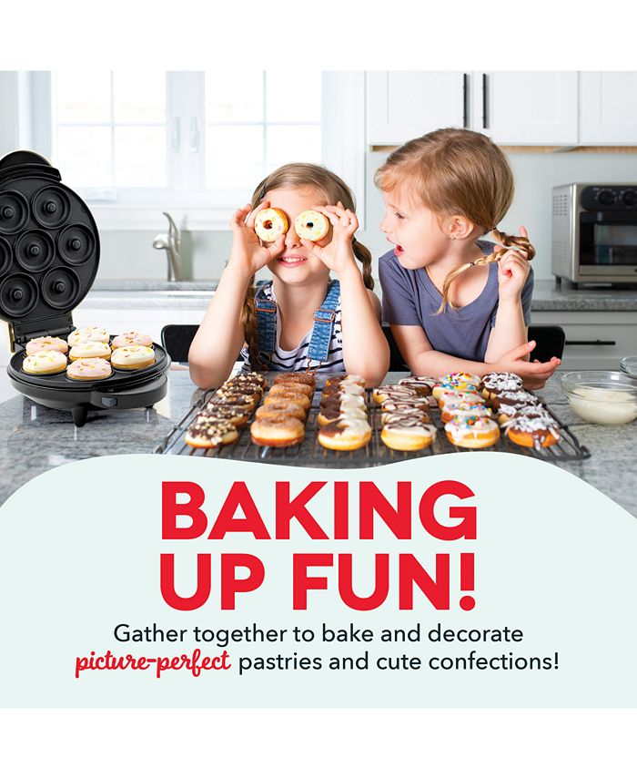 Dash MultiMaker™ Treat Maker System with Removeable: Mini Cupcake, Donut, & Waffle Bite - Tan/Beige MAY HAVE MISSING ACCESSORIES