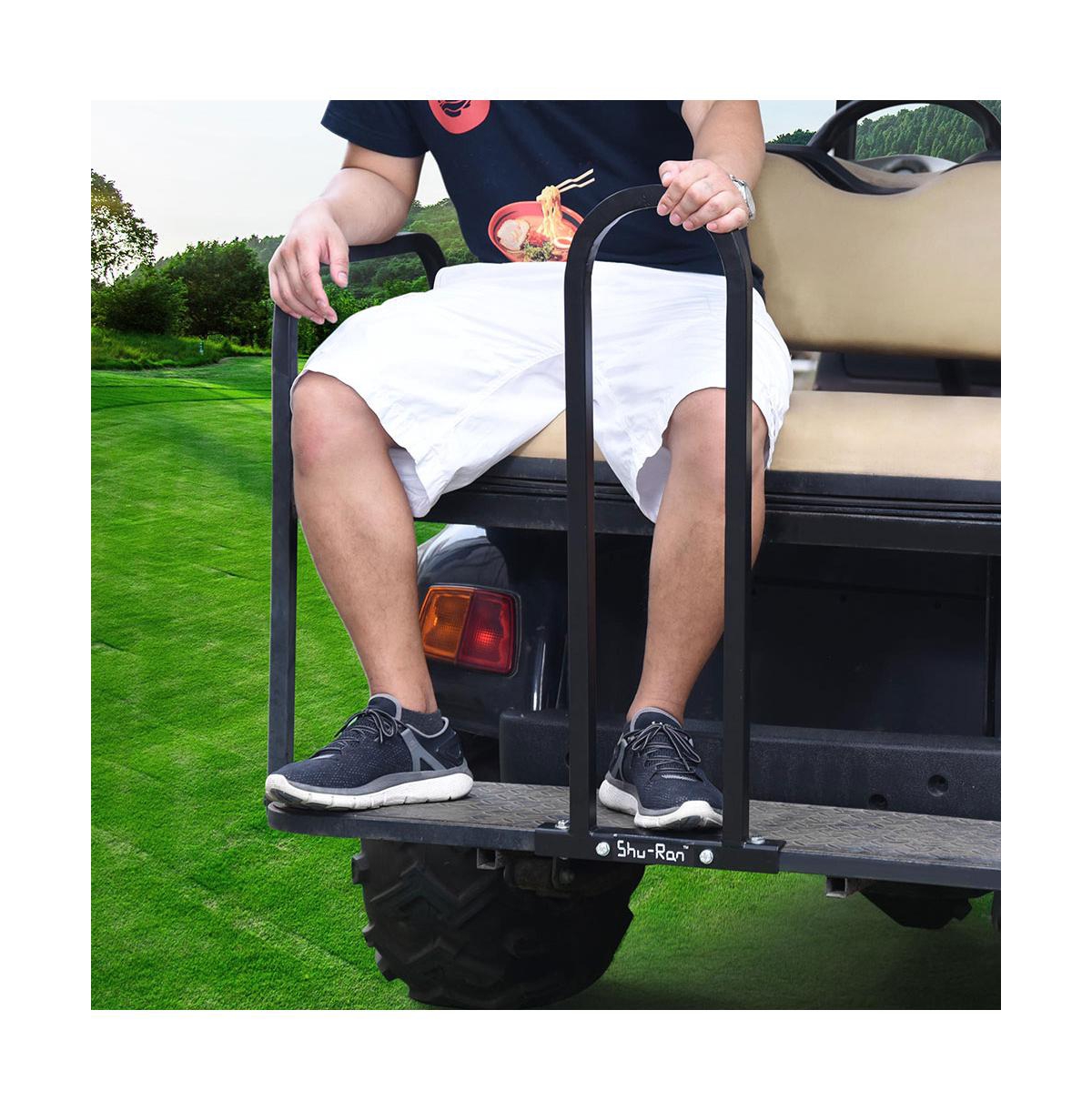 Yescom Golf Cart Rear Seat Safety Grab Bar Hand Rail Club Car for Ezgo Txt Madjax, Black