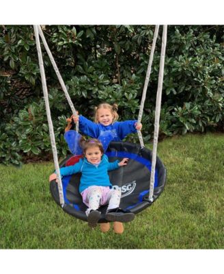 Fun All Mighty Swing Set w/See Saw, Super Disc, Swings, & Slide