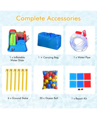 Inflatable Water Slide Kids Jumping Bounce Castle