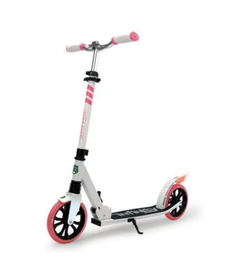 Lightweight and Foldable Kick Scooter - Adjustable Scooter for Teens and Adult, Alloy Deck with High Impact Wheels