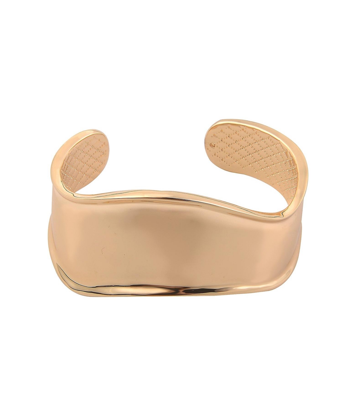 Polished Cuff Bracelet - Gold