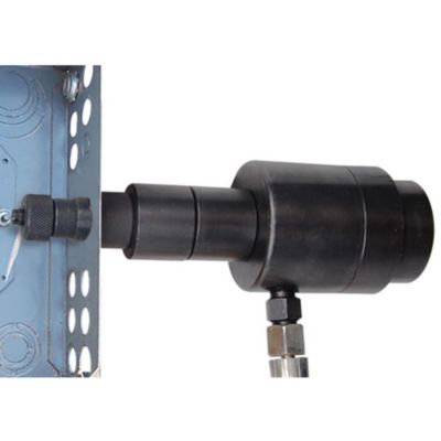 10 Ton Hydraulic Knockout Punch Set 1/2" to 2" Conduit Hole Puncher Tool Kit - Yellow