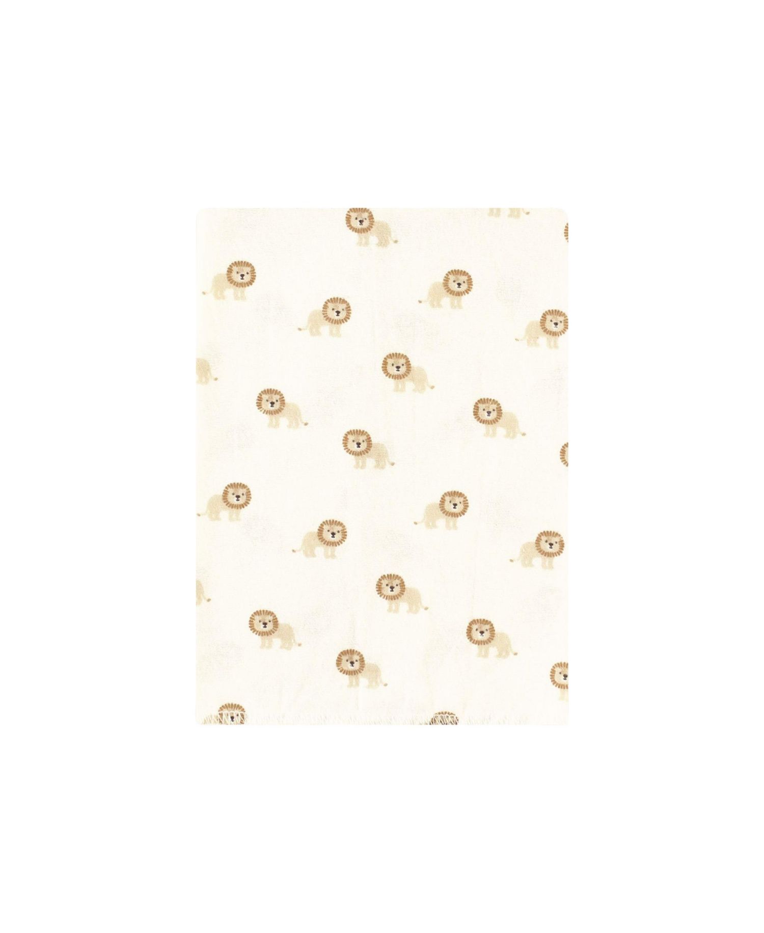 Unisex 12-Count Flannel Burp Cloths (Cotton/Poly Blend)