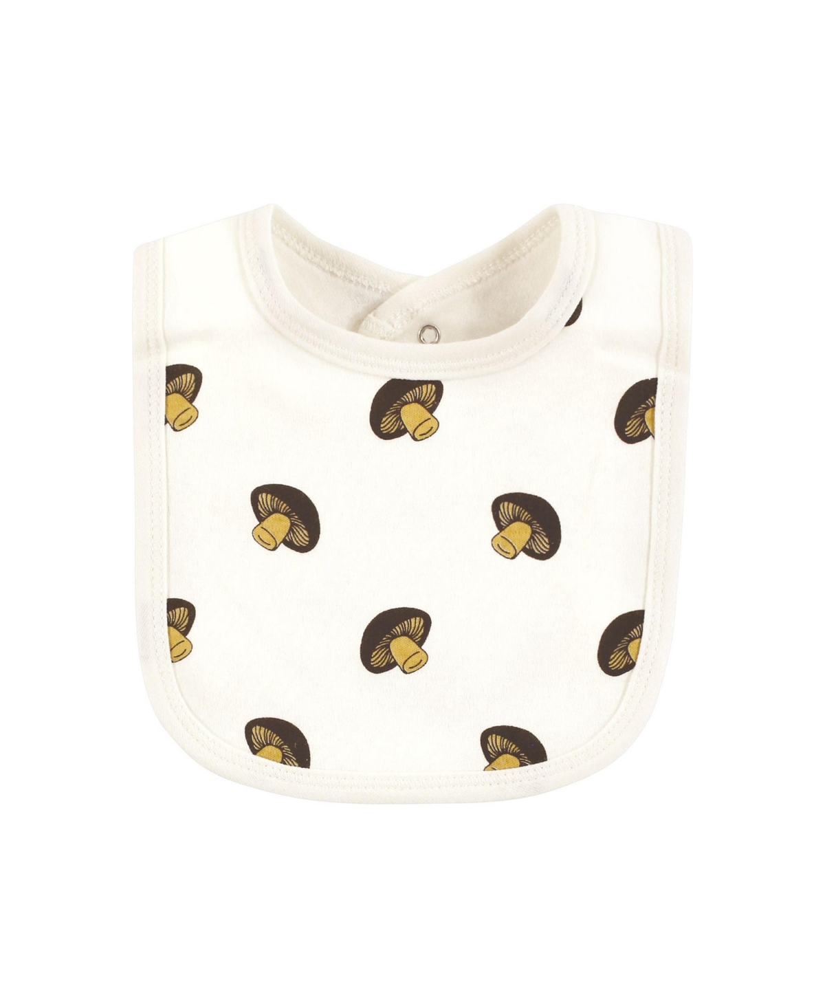 Touched by Nature Unisex Baby Organic Cotton Bibs, Fruits And Veggies, One Size - Fruits and veggies