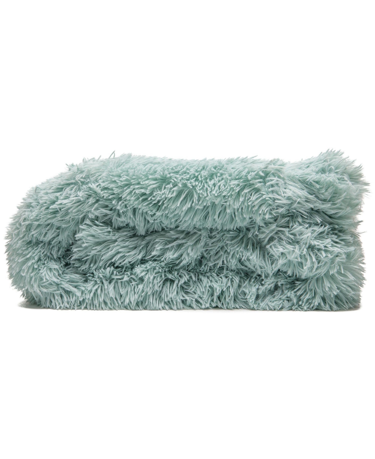 Chanasya Premium Wolf Faux Long Fur Blanket - Soft, Fuzzy Blanket - For Bed or Couch - 50