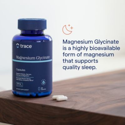 Magnesium Glycinate 120mg – Supports bones, muscles, nerves, sleep & relaxation. 180 capsules (180 servings).
