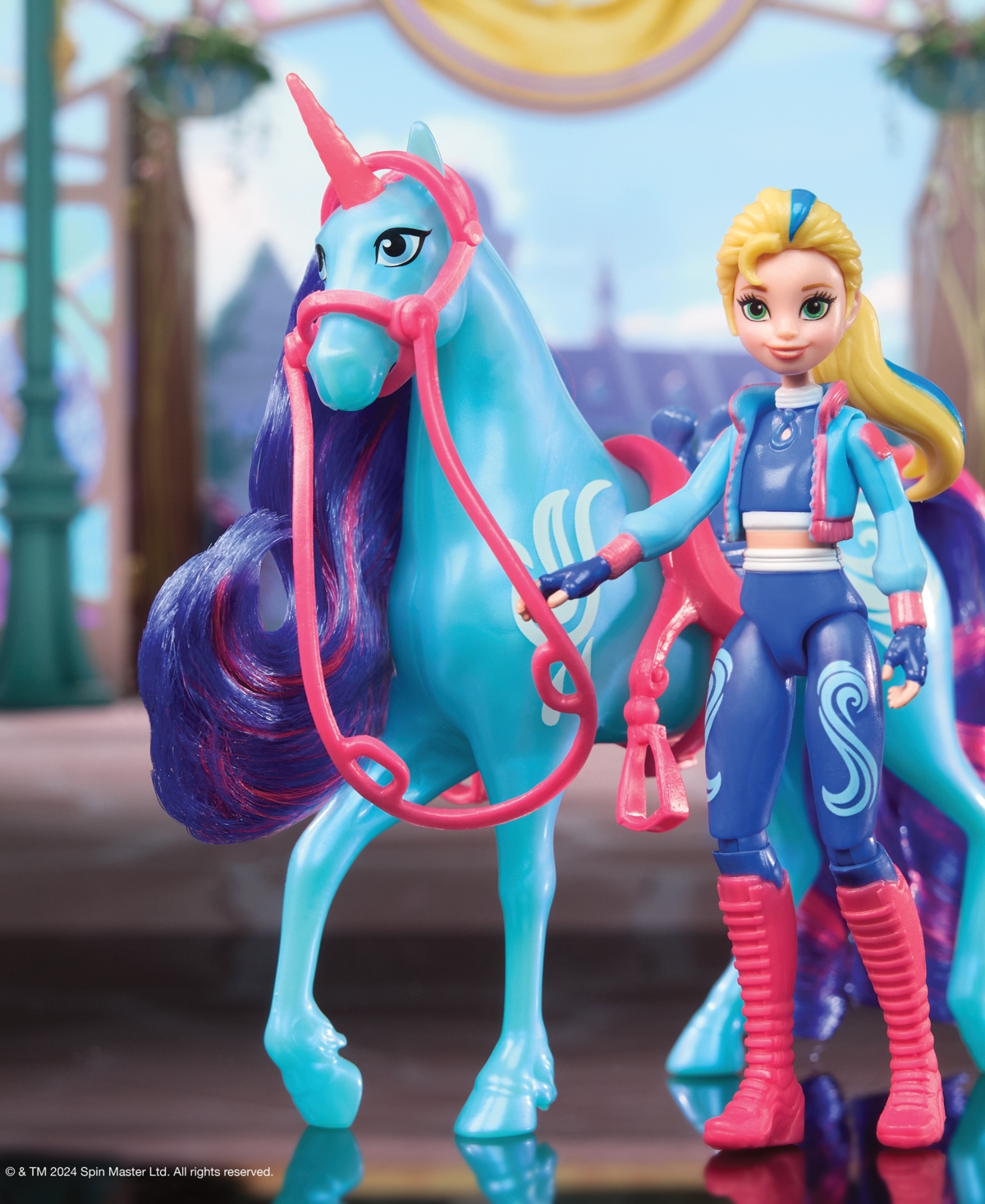 Unicorn Academy Isabel River Set With 2 Riding Accessories Toys In Multi Color