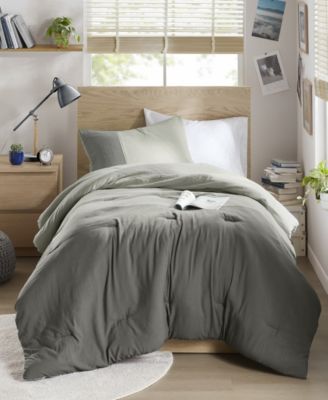 Miro Soft Washed Color Block 2-Pc. Comforter Set, Twin/Twin XL