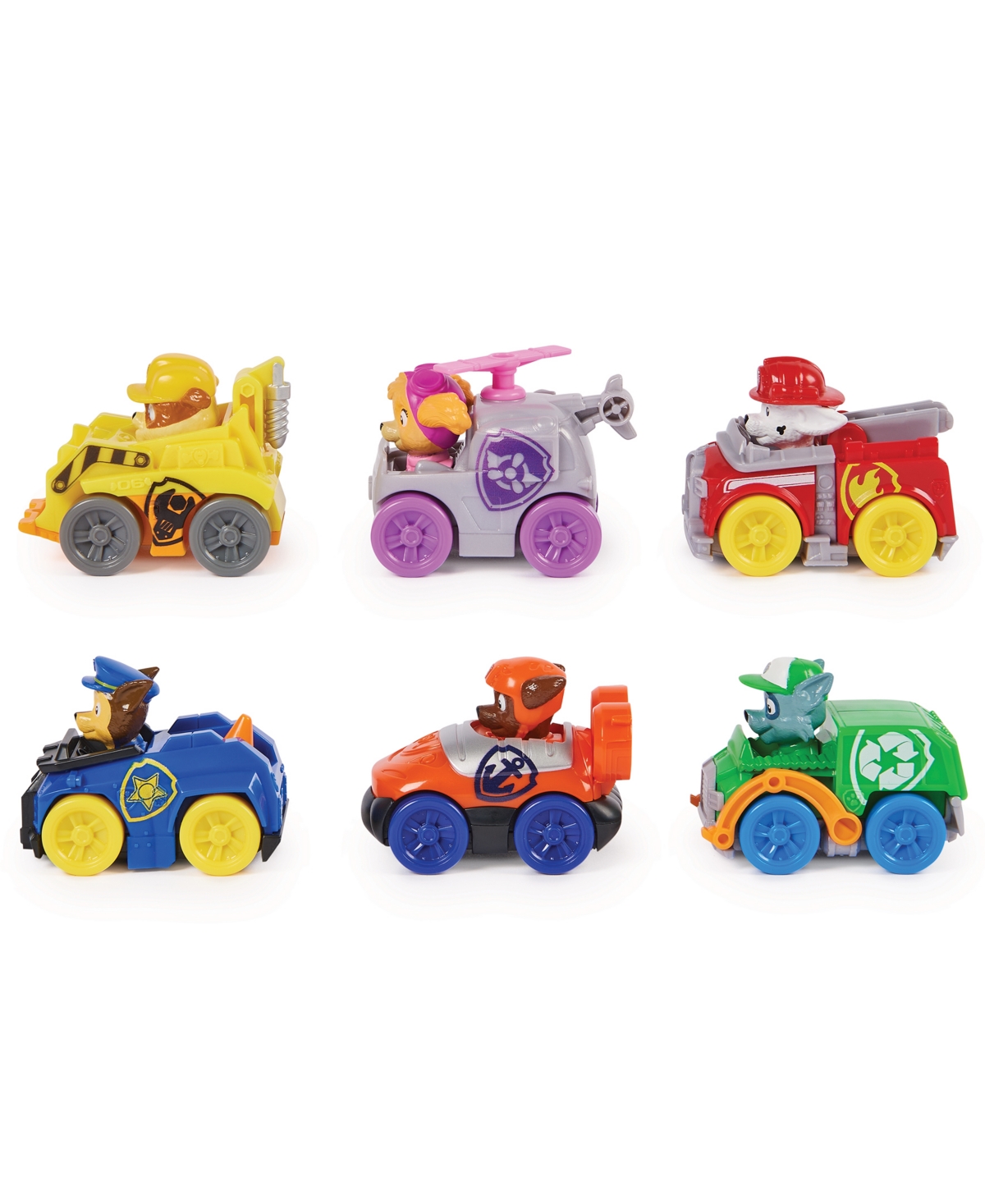 Paw Patrol Pup Squad Racers Toys In Multi Color
