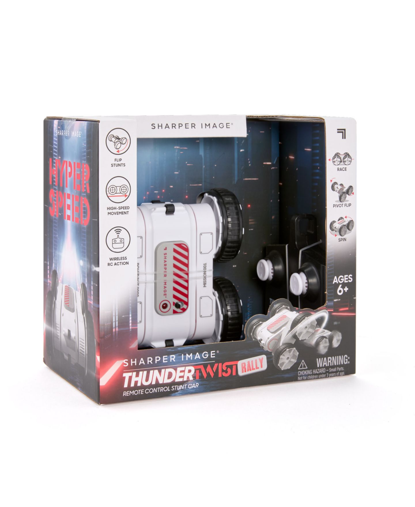 Детская игрушка Sharper Image Thunder Twist Rally Remote Control Stunt Car — фото 6