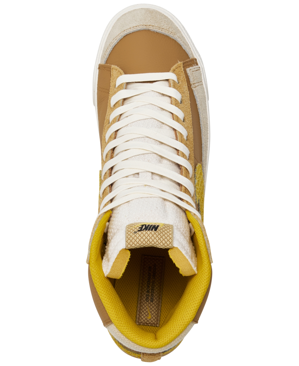Nike Men's Blazer Mid '77 Vintage Casual Sneakers from Finish Line -Vivid Sulfur
