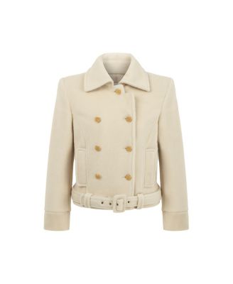 Women's Shoulder Pad Short Coat