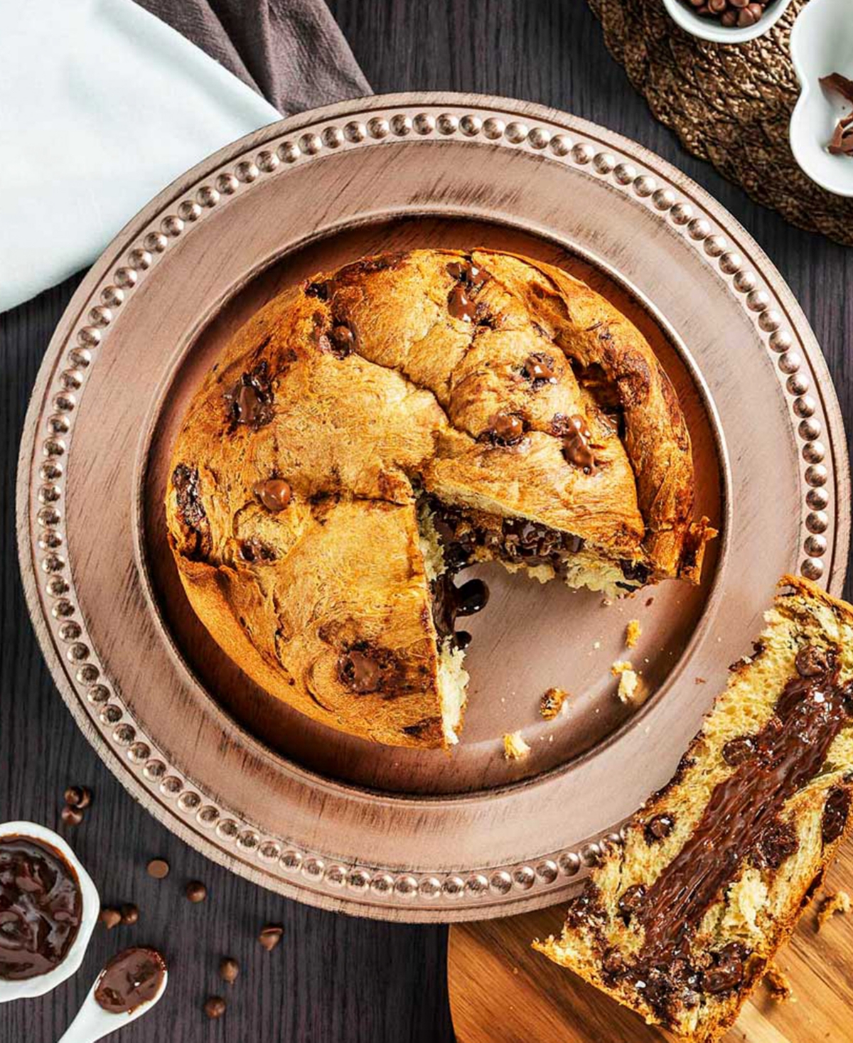 Ofner Holiday Chocolate Mousse Panettone, 31.75oz In No Color
