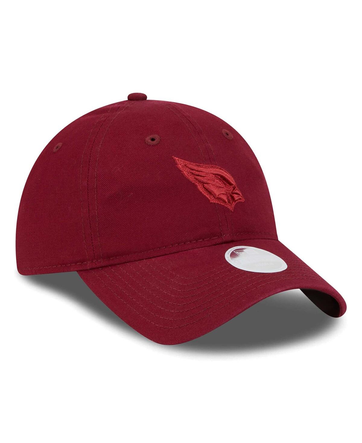 New Era Women's Cardinal Arizona Cardinals Color Pack 9twenty Adjustable Hat In Cardinal