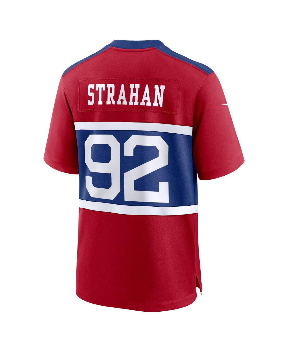Nike Men's Michael Strahan CenturyNew York Giants Alternate Retired Player Game Jersey - Red