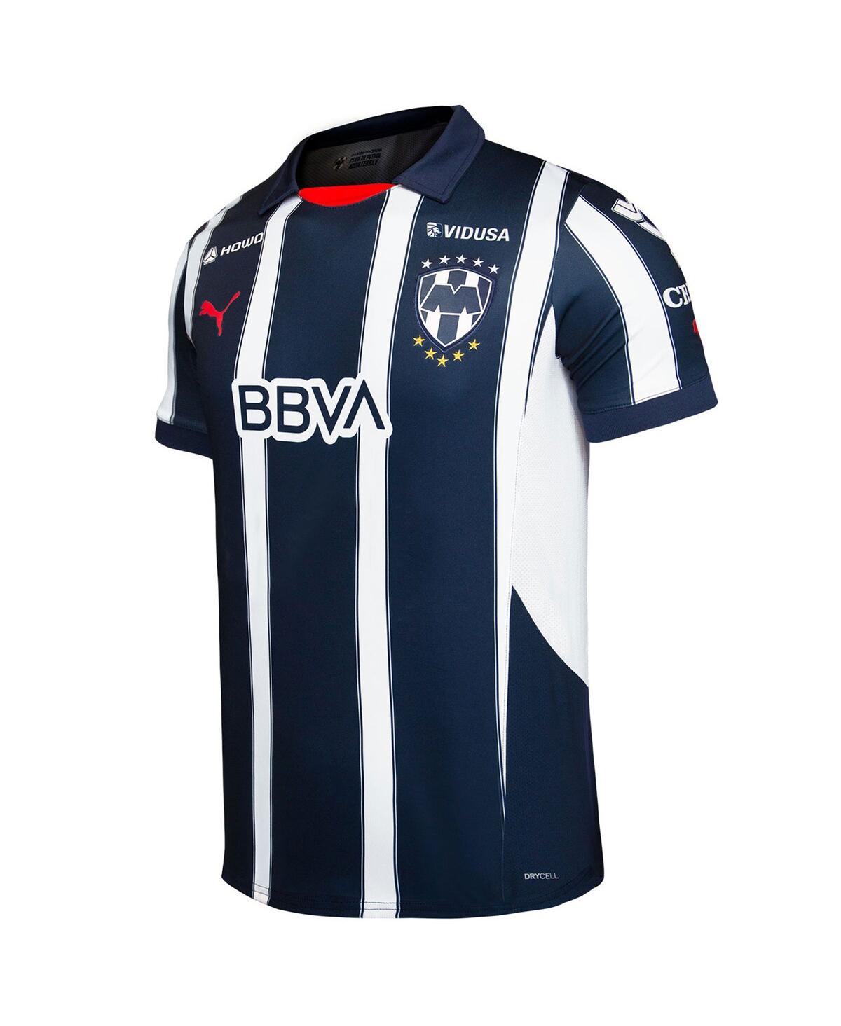 Puma Big Boys and GirlsCf Monterrey 2024/25 Home Replica Jersey - Navy