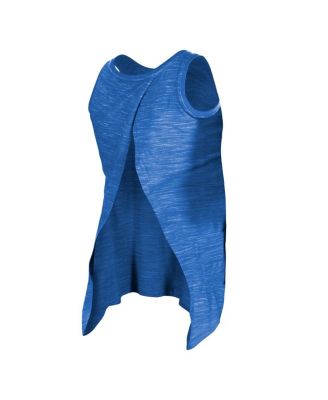 Women's Royal Buffalo Bills Plus Size Space Dye Active Tank Top