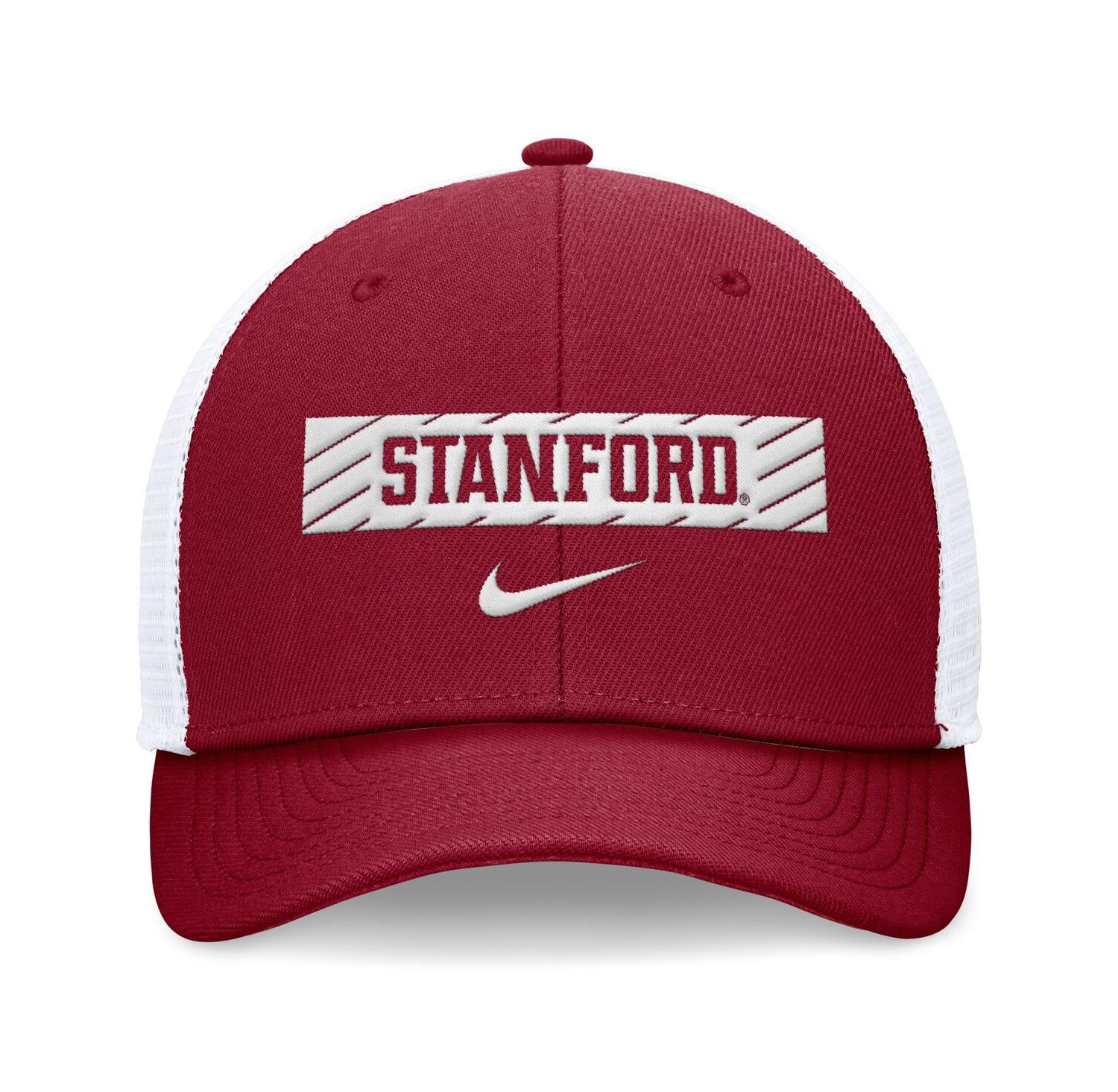 Men's Cardinal/White Stanford Cardinal 2024 Sideline Trucker Adjustable Hat