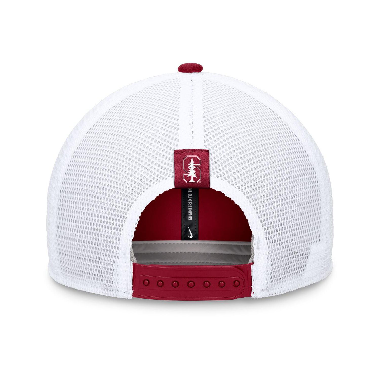 Men's Cardinal/White Stanford Cardinal 2024 Sideline Trucker Adjustable Hat