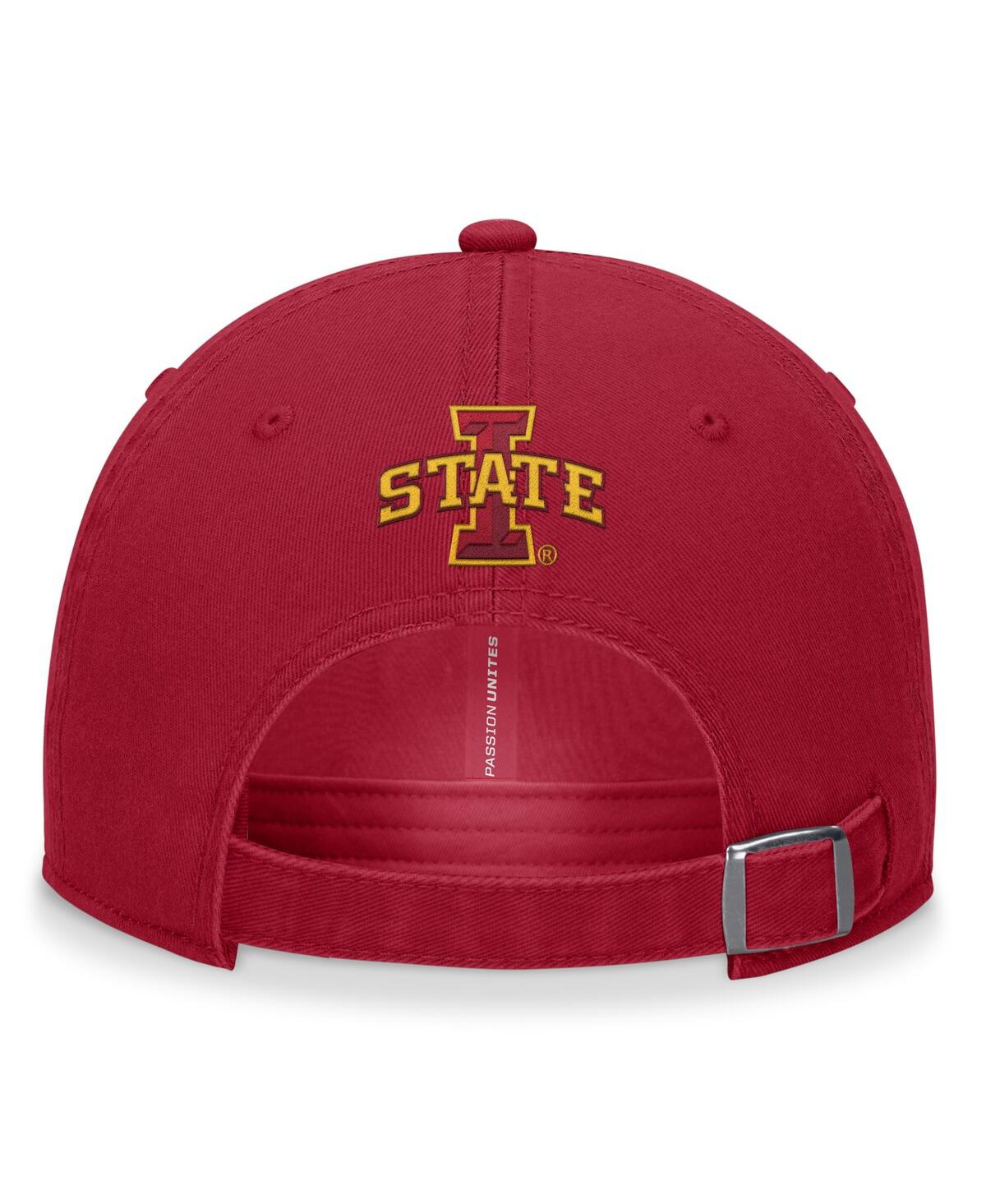 Top Of The World Men's Cardinal Iowa State Cyclones Heritage Ceecee Adjustable Hat In Cardinal