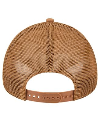 Men's Brown Pittsburgh Pirates A-Frame Trucker 9FORTY Adjustable Hat