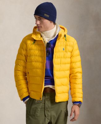 Packable down hooded coat ralph lauren best sale