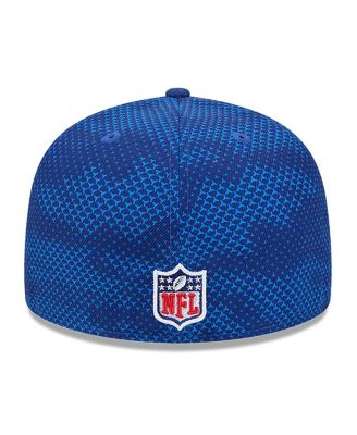Men's Royal New York Giants 2024 Sideline 59FIFTY Fitted Hat