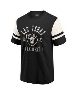 Darius Rucker Collection by Men's Black Las Vegas Raiders Football T-Shirt