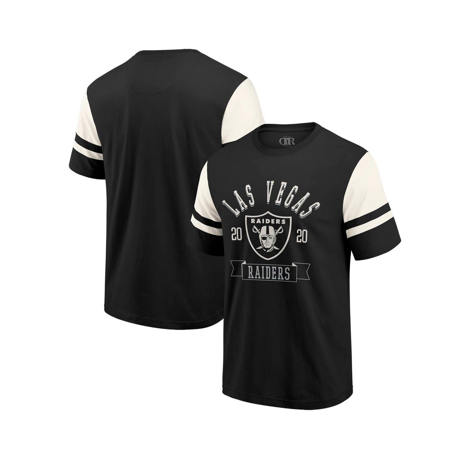 Darius Rucker Collection by Men's Black Las Vegas Raiders Football T-Shirt