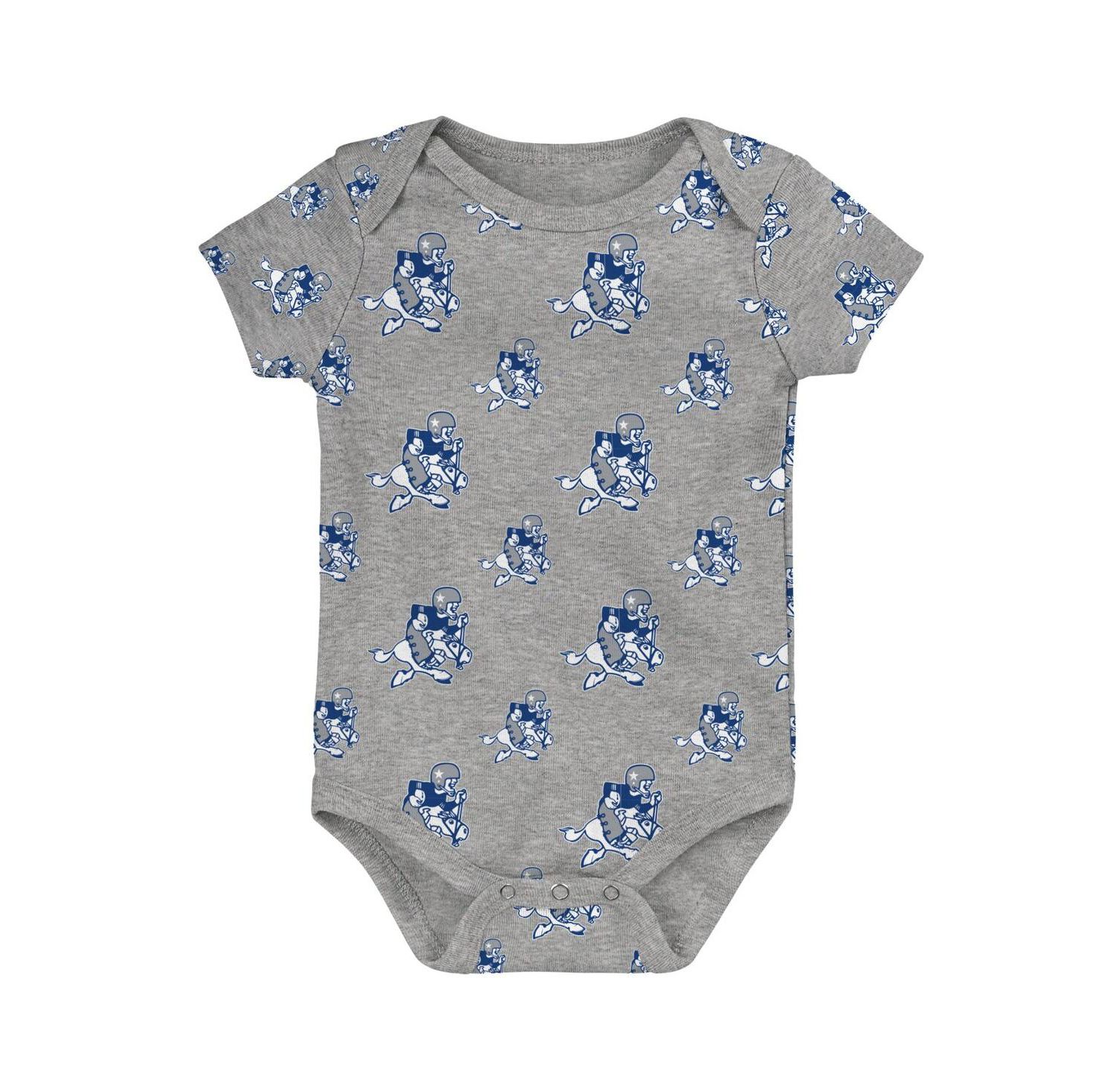 Baby Dallas Cowboys Team Starter 3-Pack Bodysuit Set